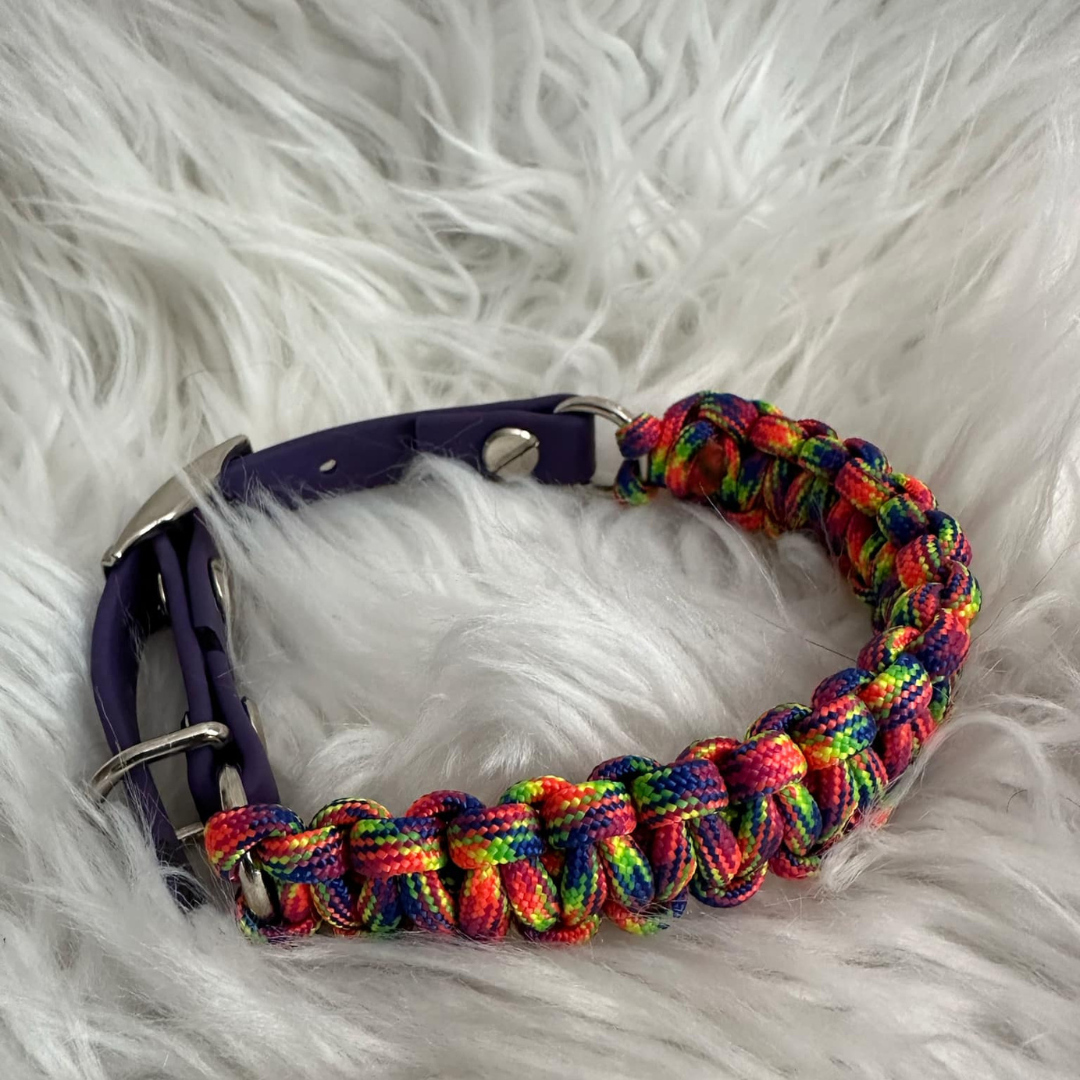 Purple Fireworks Collar