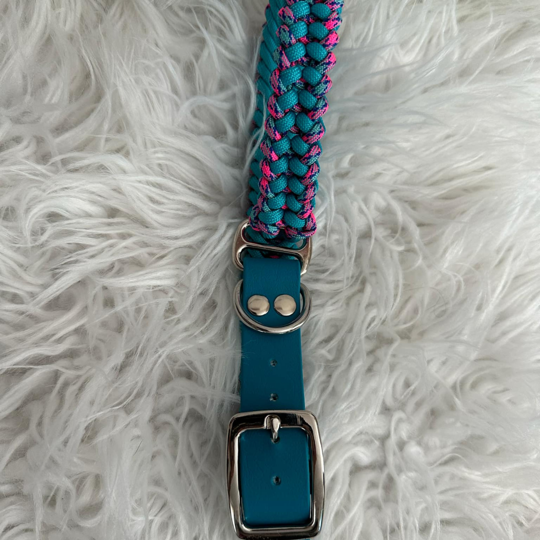 Blue Flamingo Collar