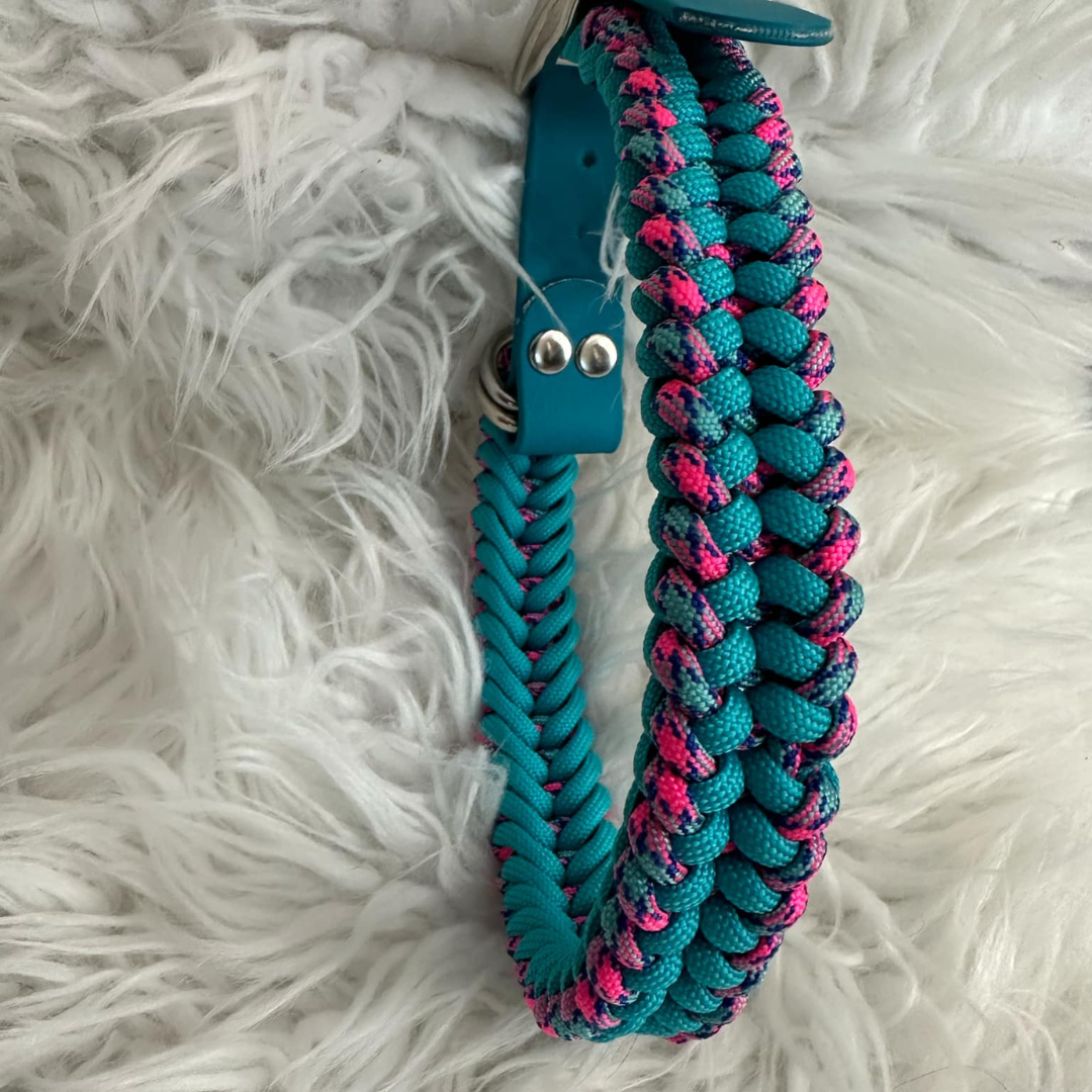 Blue Flamingo Collar