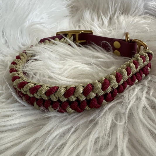 Ruby Canyon Collar - Double Paracord Size Large