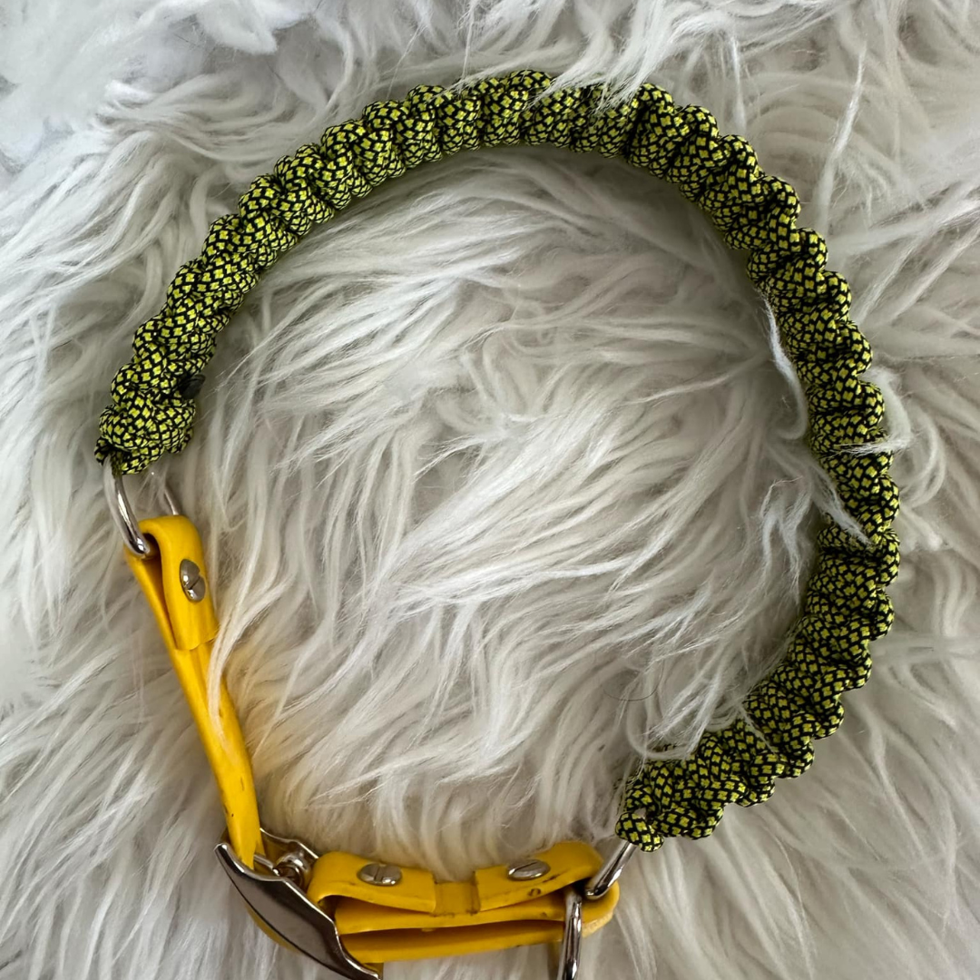 Bizzy Bee Collar - Double Paracord Size Large